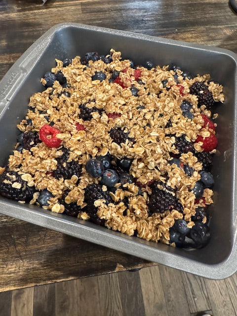 Triple Berry Crumble