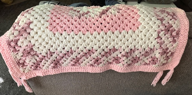 Handmade baby blanket/play mat 48" X 50"