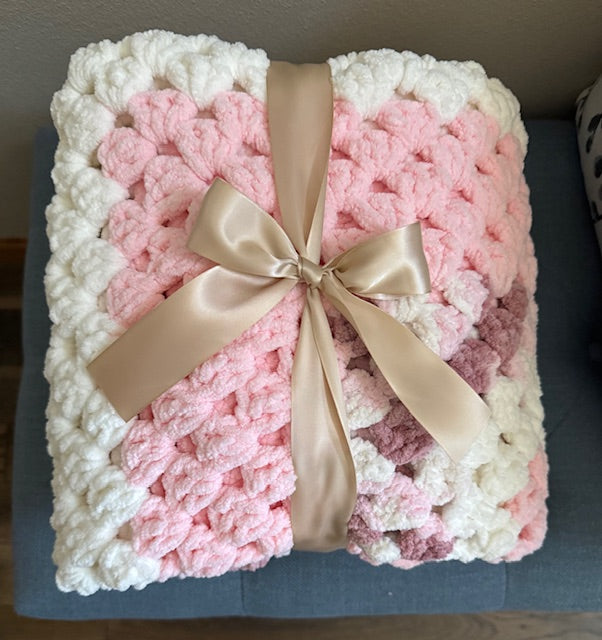 Handmade baby blanket/play mat 48" X 50"