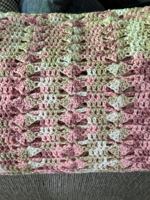 Handcrafted Afghan 48" X 50"