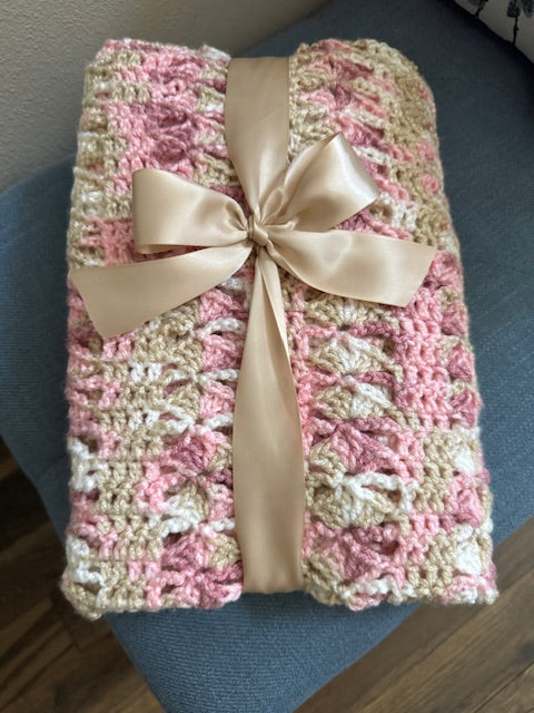 Handcrafted Afghan 48" X 50"