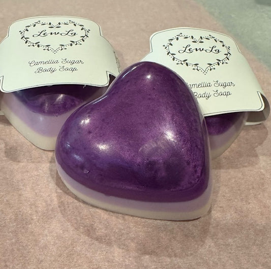 Camellia Sugar Heart Soap